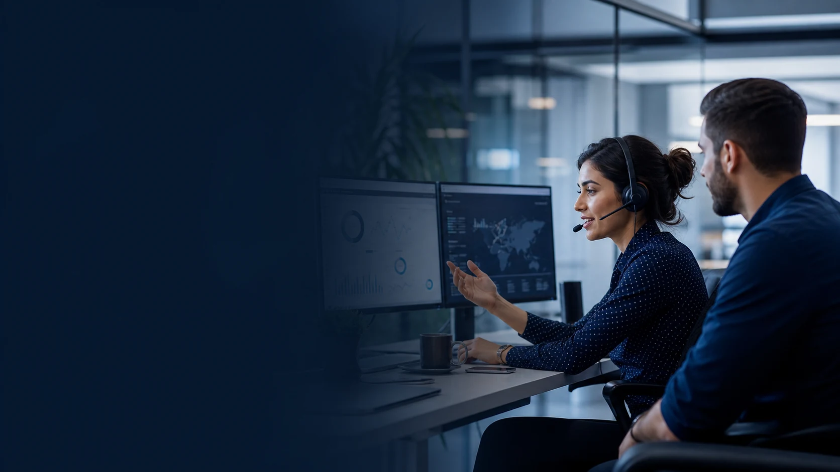 Vendro customer success specialists supporting a business customer